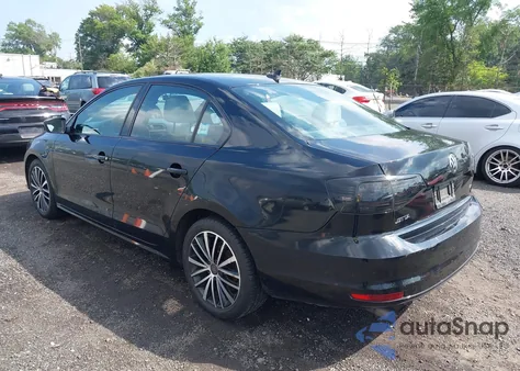 2016 Volkswagen Jetta 1.8T Sport from USA, damaged, VIN 3VWD17AJ1GM391453